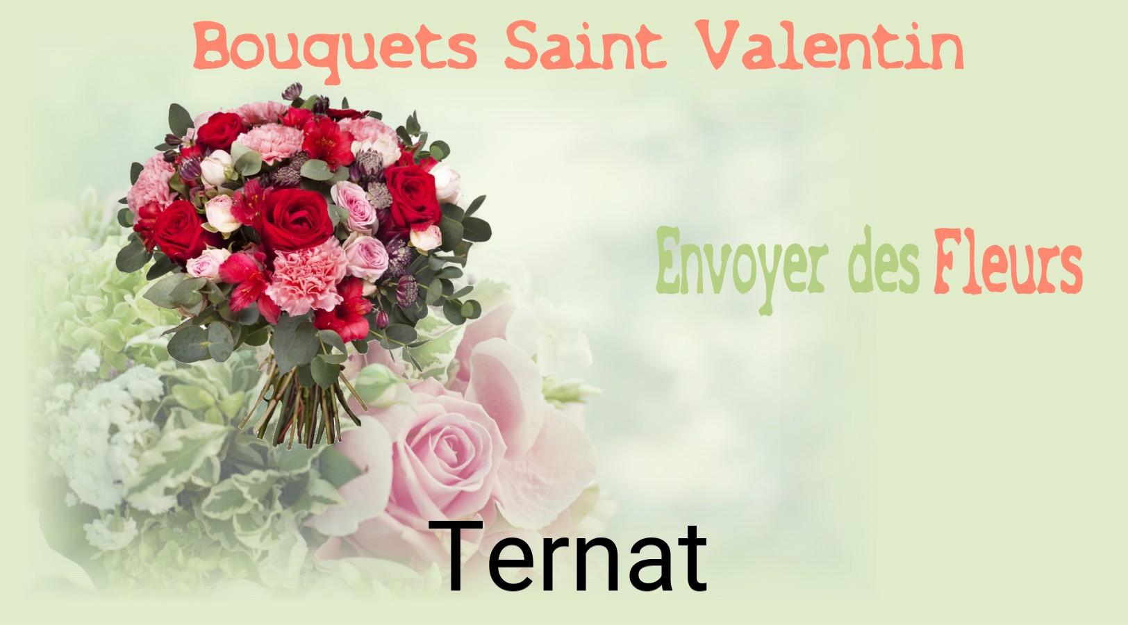 Roses de Saint-Valentin livrées à Ternat